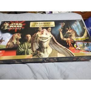 Vintage Jar Jar Binks 3D Board Game Star Wars Episode 1
